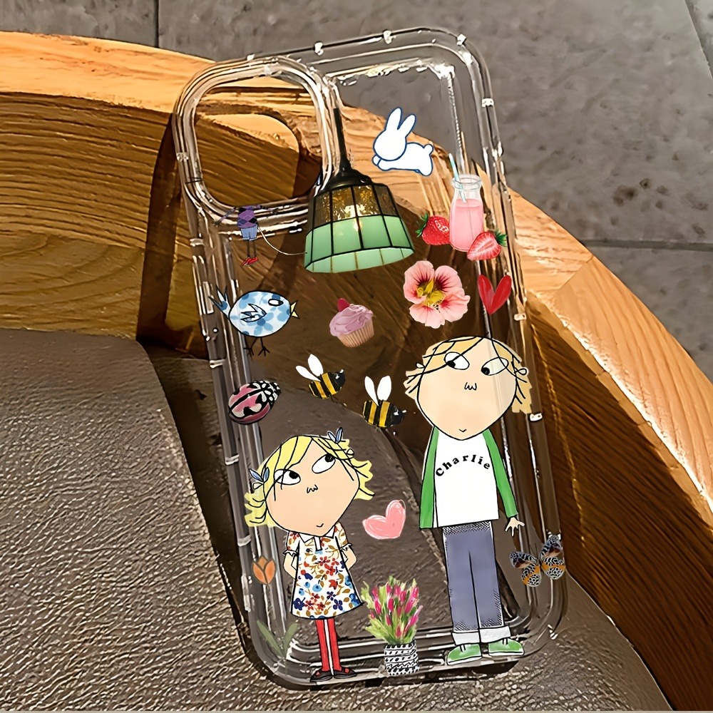 Phone Cases Iphone 16 - Adorable Charlie And Lola Phone Case