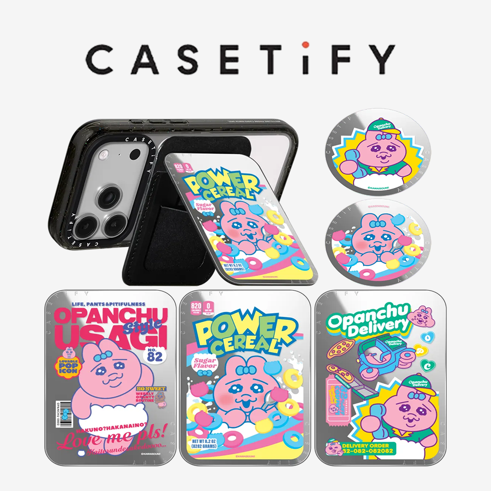 Ring Stand Case - CASETiFY Opanchu Usagi Cartoon Series Magnetic