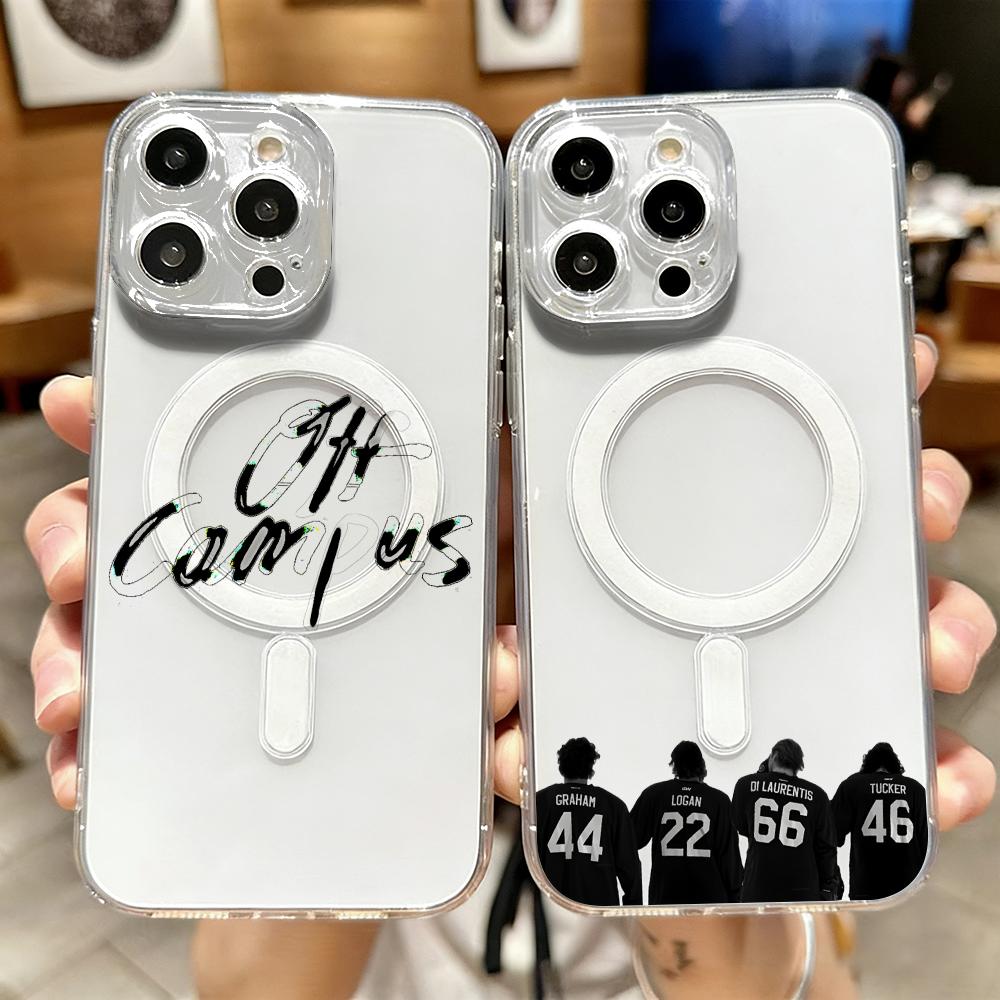 Phone Cases Transparent - TV O-Off Campus Phone Case Magnetic