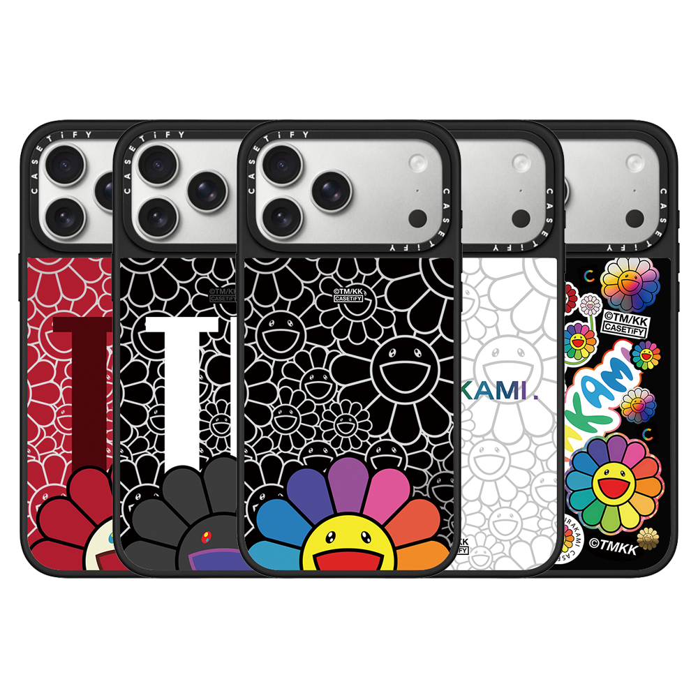 Ring Stand Case - CASETiFY Co-brand Takashi Murakami Flowers Bloom