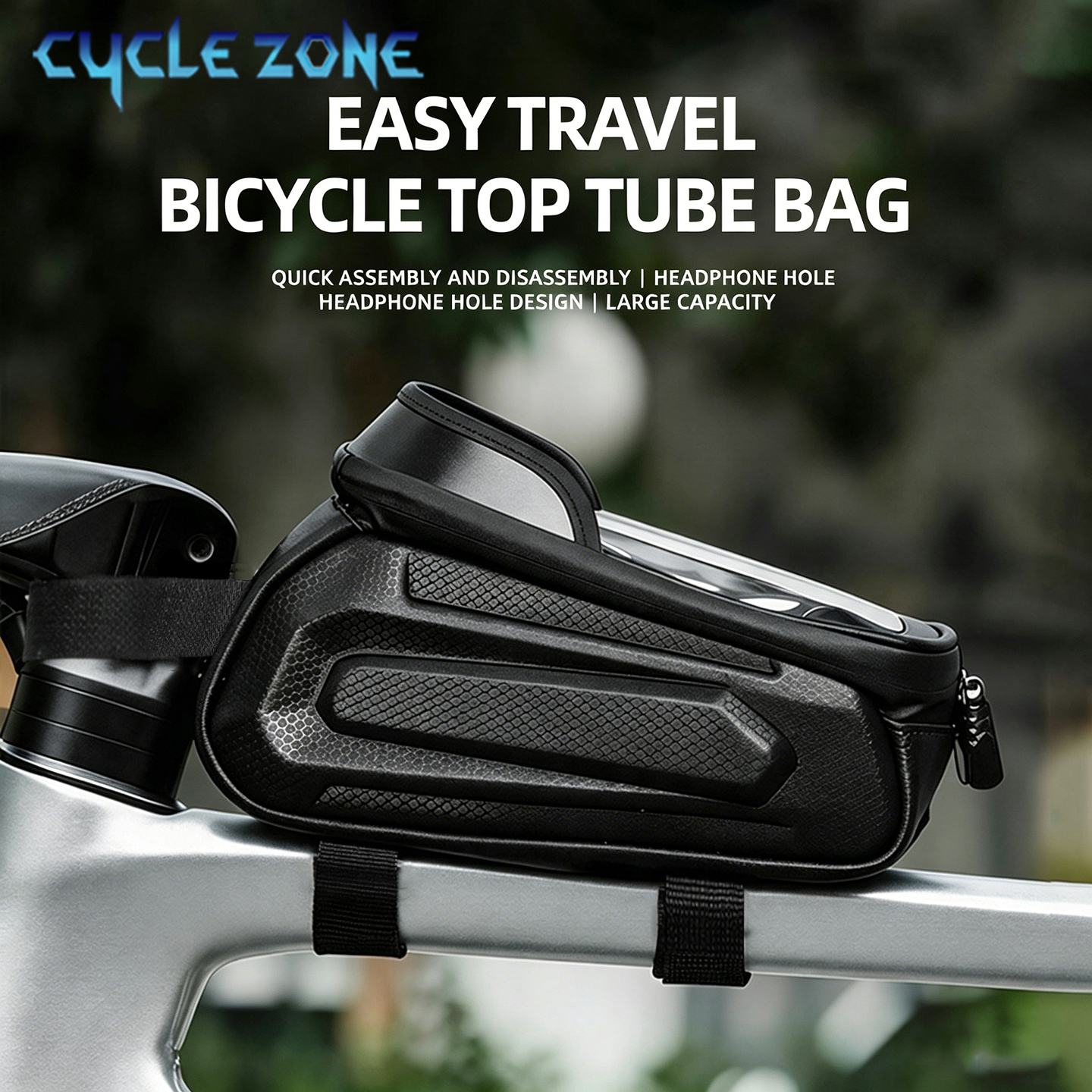 Phone Cases Youtube - Bike Top Tube Bag Bicycle Frame
