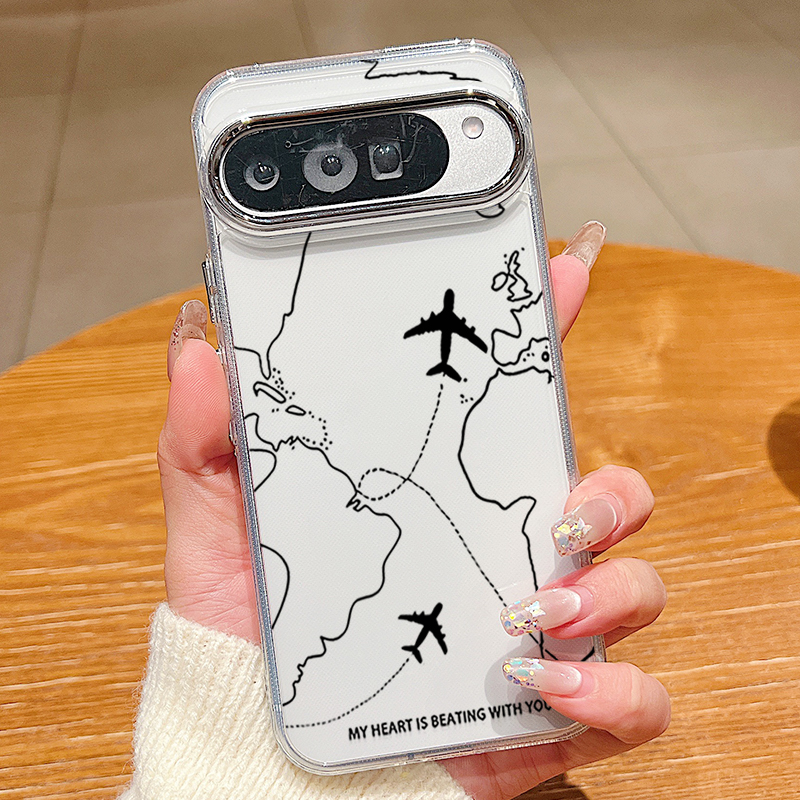 Airplane Line Pattern TPU Phon – Phone Cases Google Pixel 10 Pro Bewertung und Preis