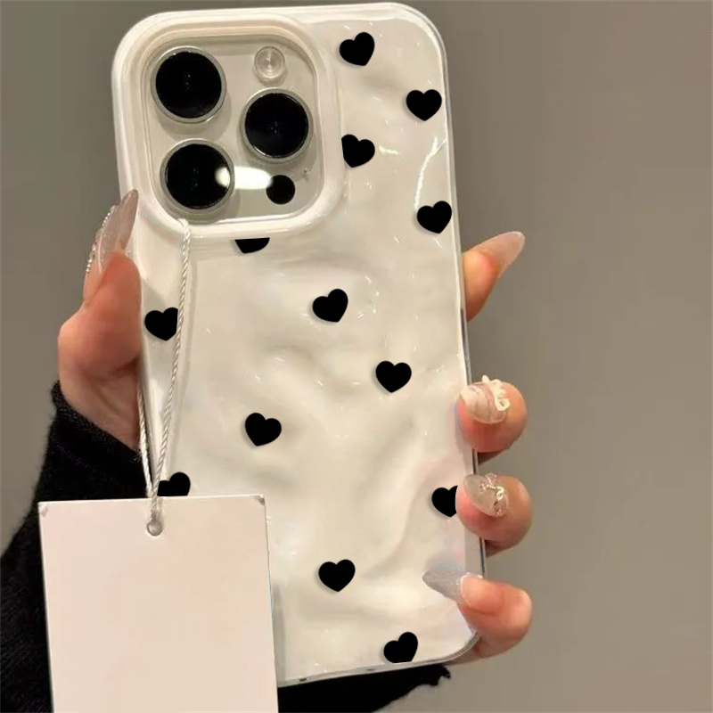 Aesthetic Cute Black Heart Sho – Phone Cases Protective Bewertung und Preis