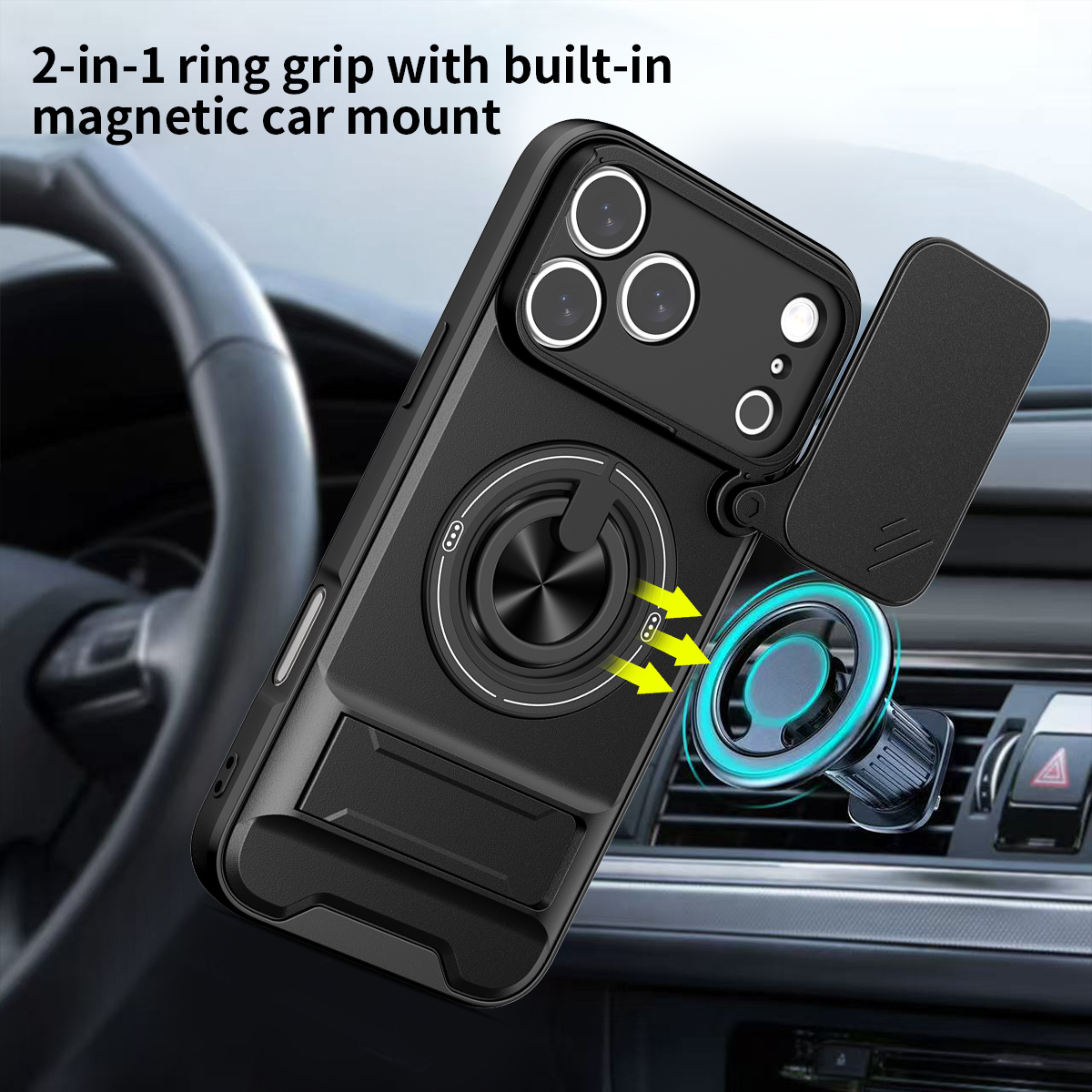 Magnetic Phone Case for IPhone – Ring Stand Case Bewertung und Preis
