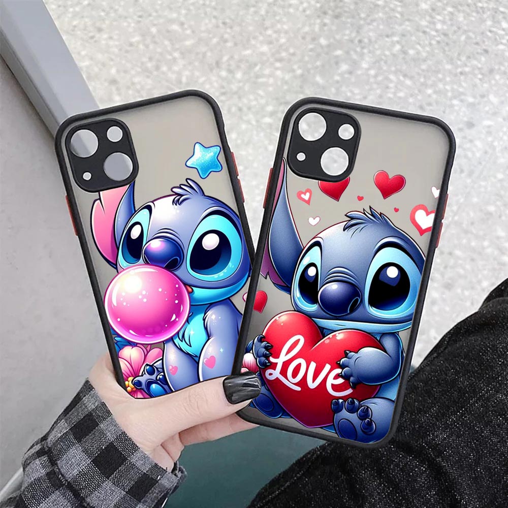 Cute Stitch Love Matte Translu – Phone Cases Protective Bewertung und Preis