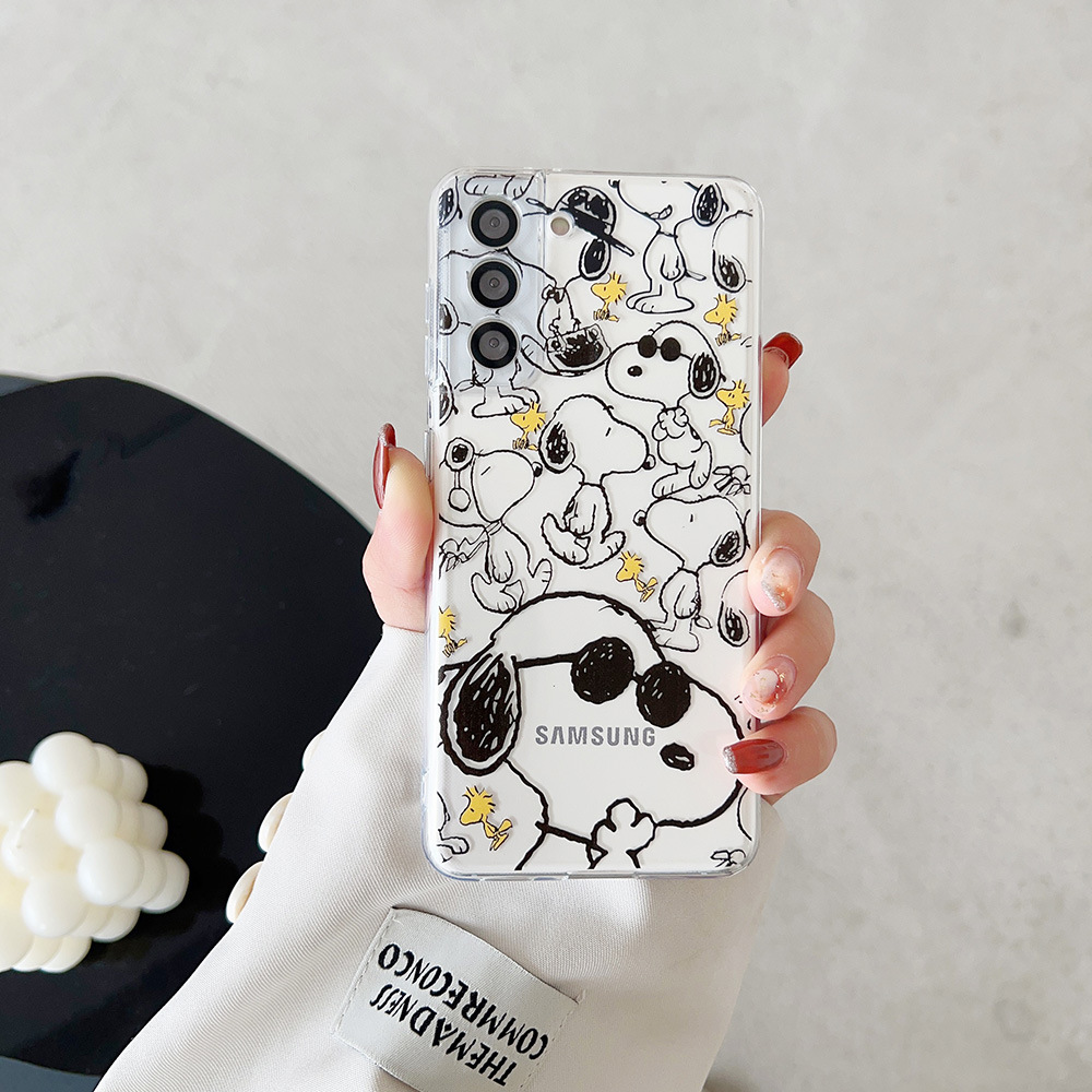 Cute Cartoon Peanut Snoopy Cha – Phone Cases Transparent Bewertung und Preis
