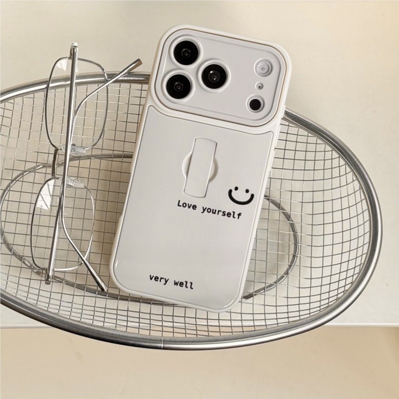 Korean Ins Style Smile Letter  – Ring Stand Case Bewertung und Preis