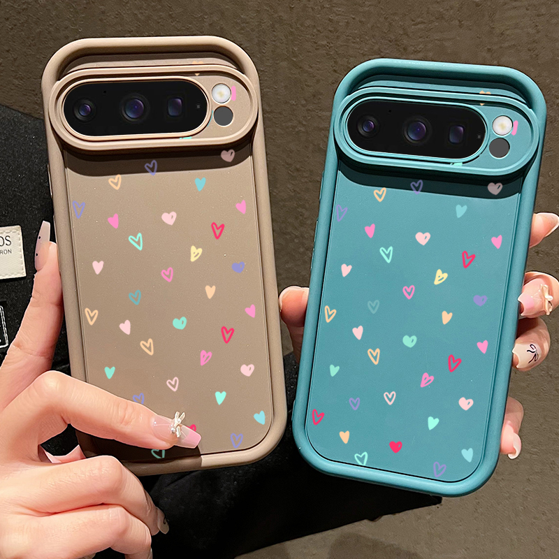 Colorful Little Hearts Soft Ca – Phone Cases Google Pixel 10 Pro Bewertung und Preis