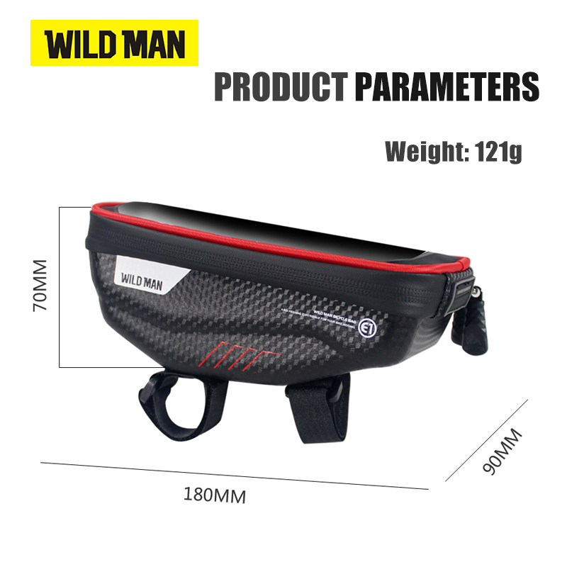 WILD MAN Bicycle Bag 6.0 Inch  – Phone Cases Youtube Bewertung und Preis