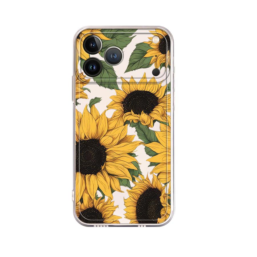 Cute Sunflower Pattern Case fo – Phone Cases Transparent Bewertung und Preis