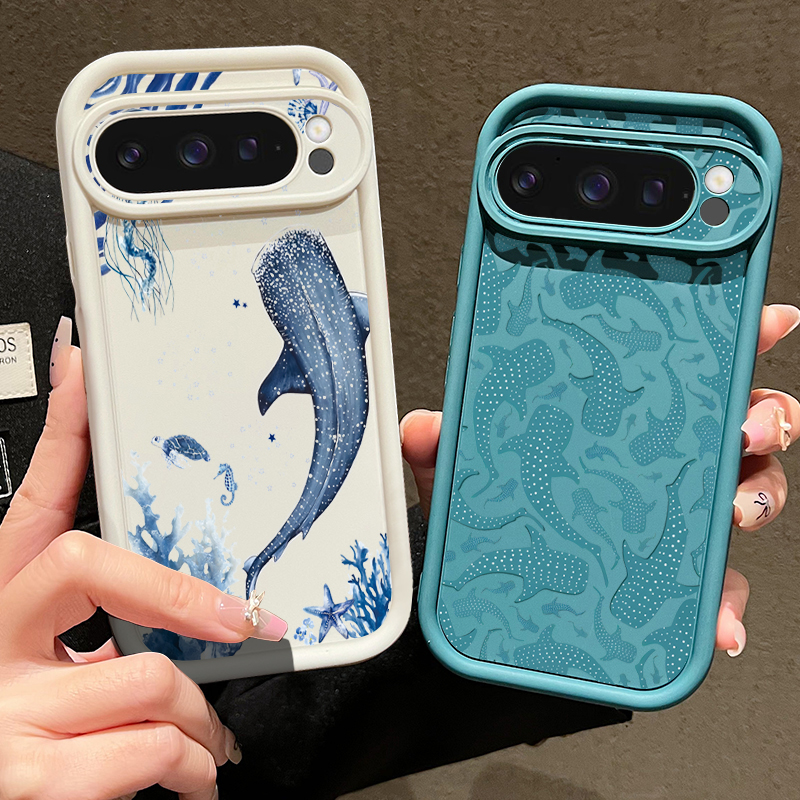 Ocean Whale Patterned TPU Phon – Phone Cases Google Pixel 10 Pro Bewertung und Preis