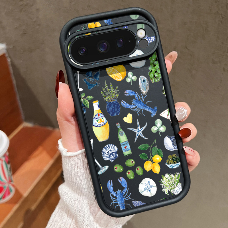Ocean Whale Patterned TPU Phon – Phone Cases Google Pixel 10 Pro Bewertung und Preis