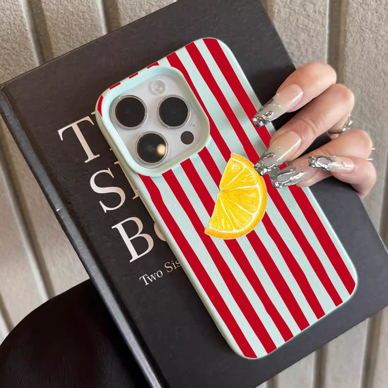 Fashion Lemon Pattern TPU Sili – Phone Cases Iphone 16 Bewertung und Preis