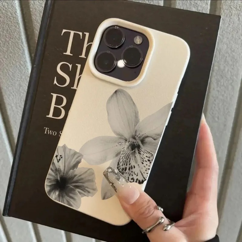 Black & White Floral Pattern P – Phone Cases Dior Bewertung und Preis
