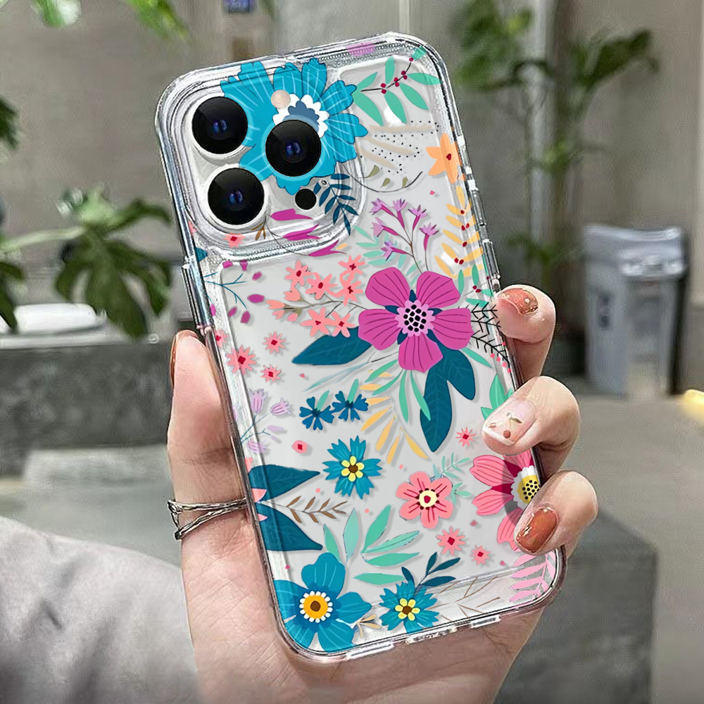 Silicone Flower Phone Case For – Phone Cases Transparent Bewertung und Preis