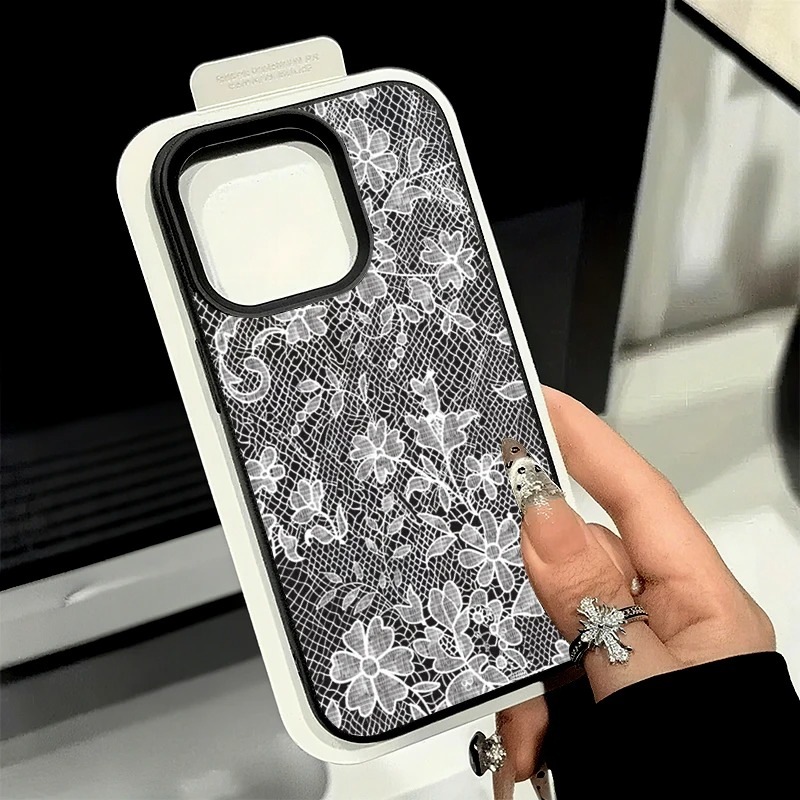 White Lace Patterned Lychee Te – Phone Cases Dior Bewertung und Preis