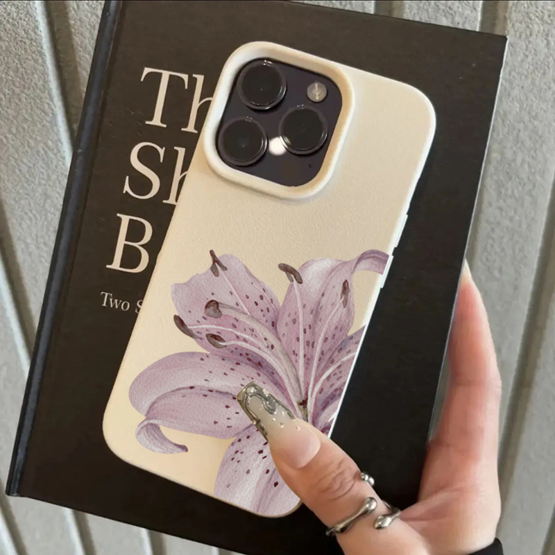 Purple Lily Flower Phone Case  – Phone Cases Protective Bewertung und Preis