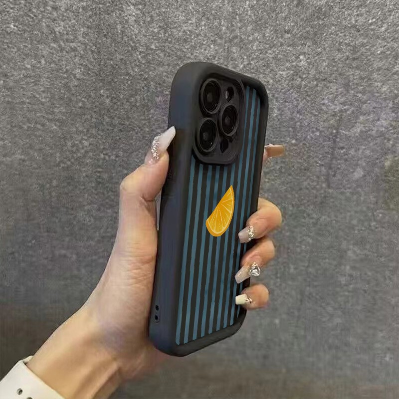 Striped Lemon Slice Pattern Ph – Phone Cases Iphone 16 Bewertung und Preis