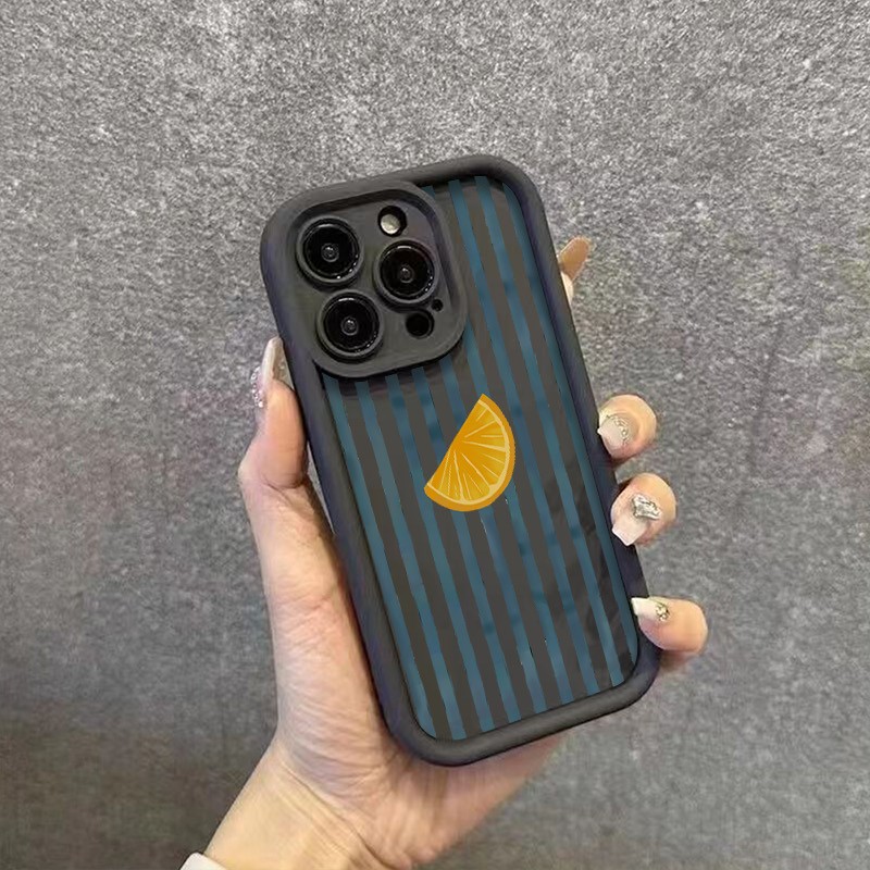 Striped Lemon Slice Pattern Ph – Phone Cases Iphone 16 Bewertung und Preis