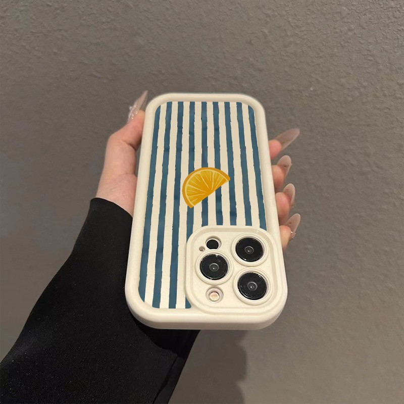 Striped Lemon Slice Pattern Ph – Phone Cases Iphone 16 Bewertung und Preis