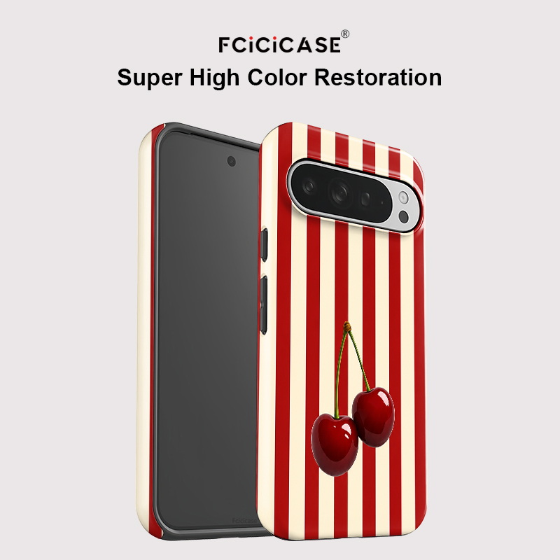Fcicicase Cherry Stripe Patter – Phone Cases Google Pixel 10 Pro Bewertung und Preis