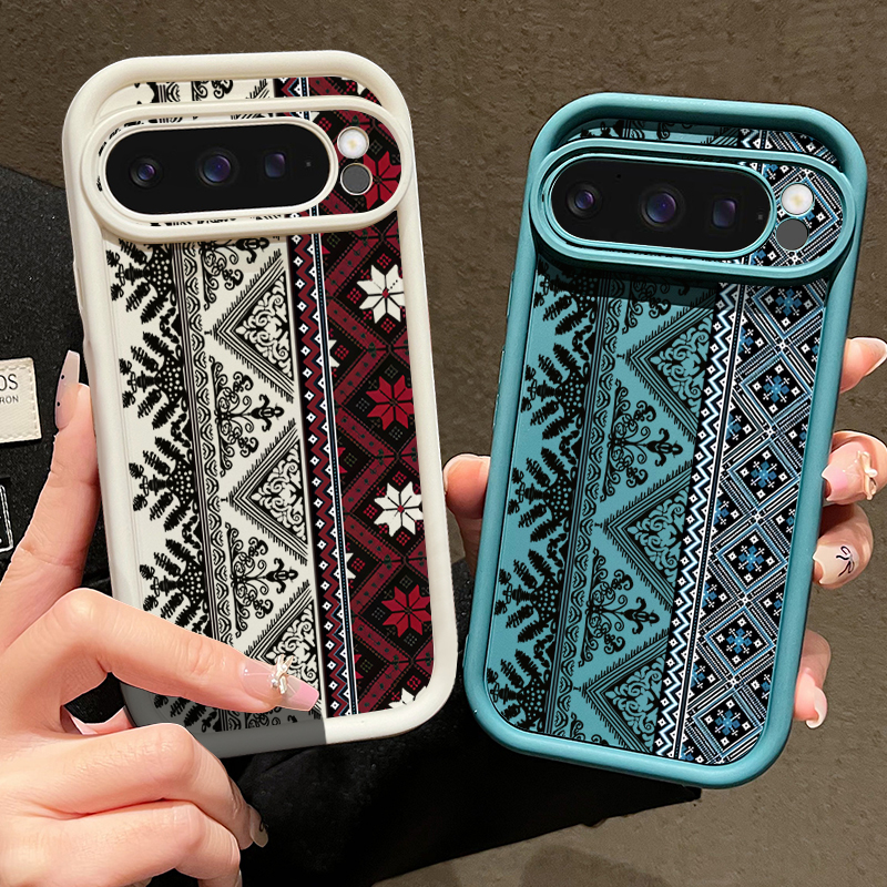 Vintage Totem Pattern Phone Ca – Phone Cases Google Pixel 10 Pro Bewertung und Preis