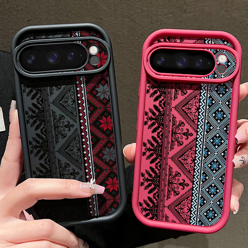 Vintage Totem Pattern Phone Ca – Phone Cases Google Pixel 10 Pro Bewertung und Preis