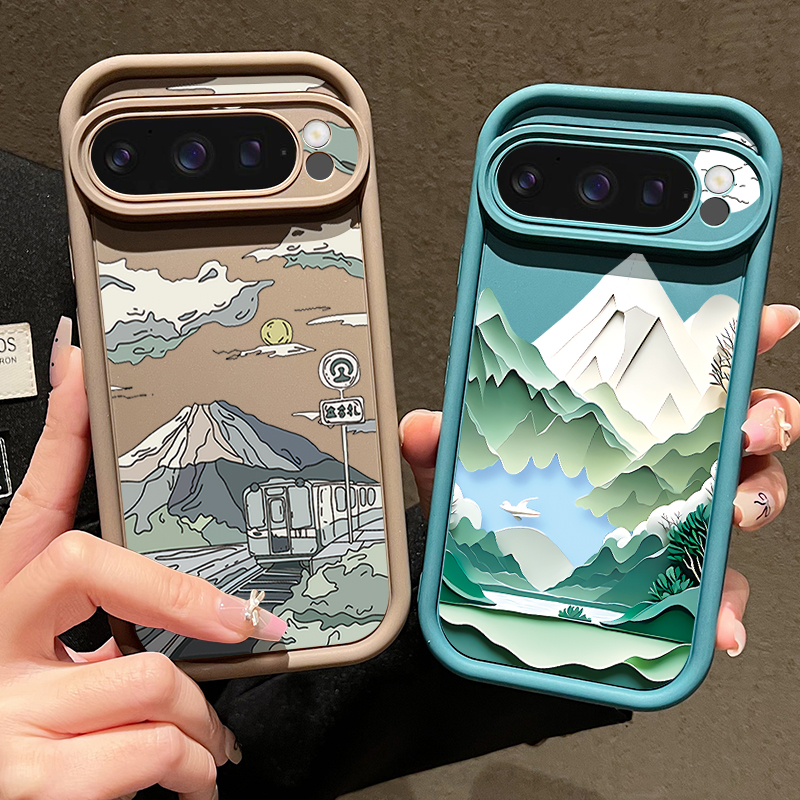 Mountain Road Patterned Phone  – Phone Cases Google Pixel 10 Pro Bewertung und Preis