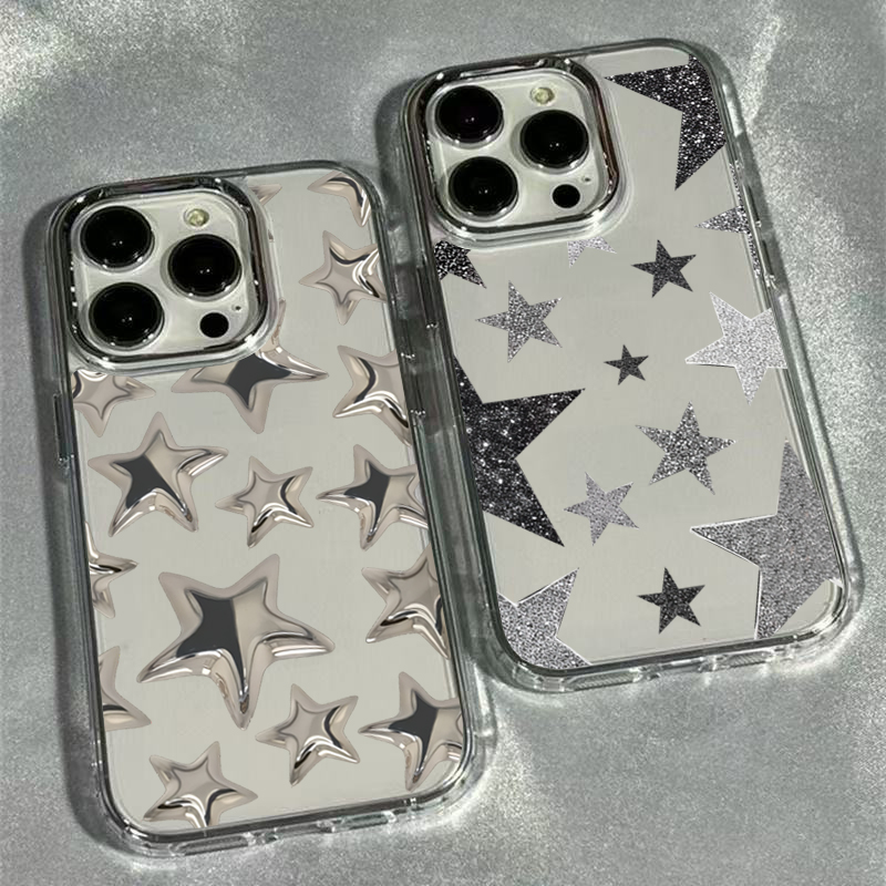 Shining Star Trendy Pattern Tr – Phone Cases Transparent Bewertung und Preis