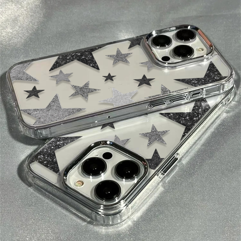 Shining Star Trendy Pattern Tr – Phone Cases Transparent Bewertung und Preis