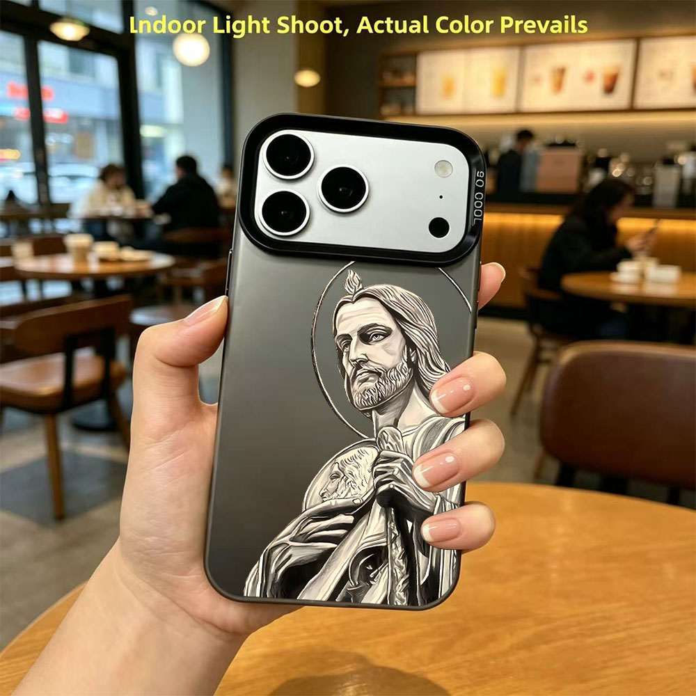 San Judas Tadeo Pattern Design – Phone Cases Iphone 16 Bewertung und Preis