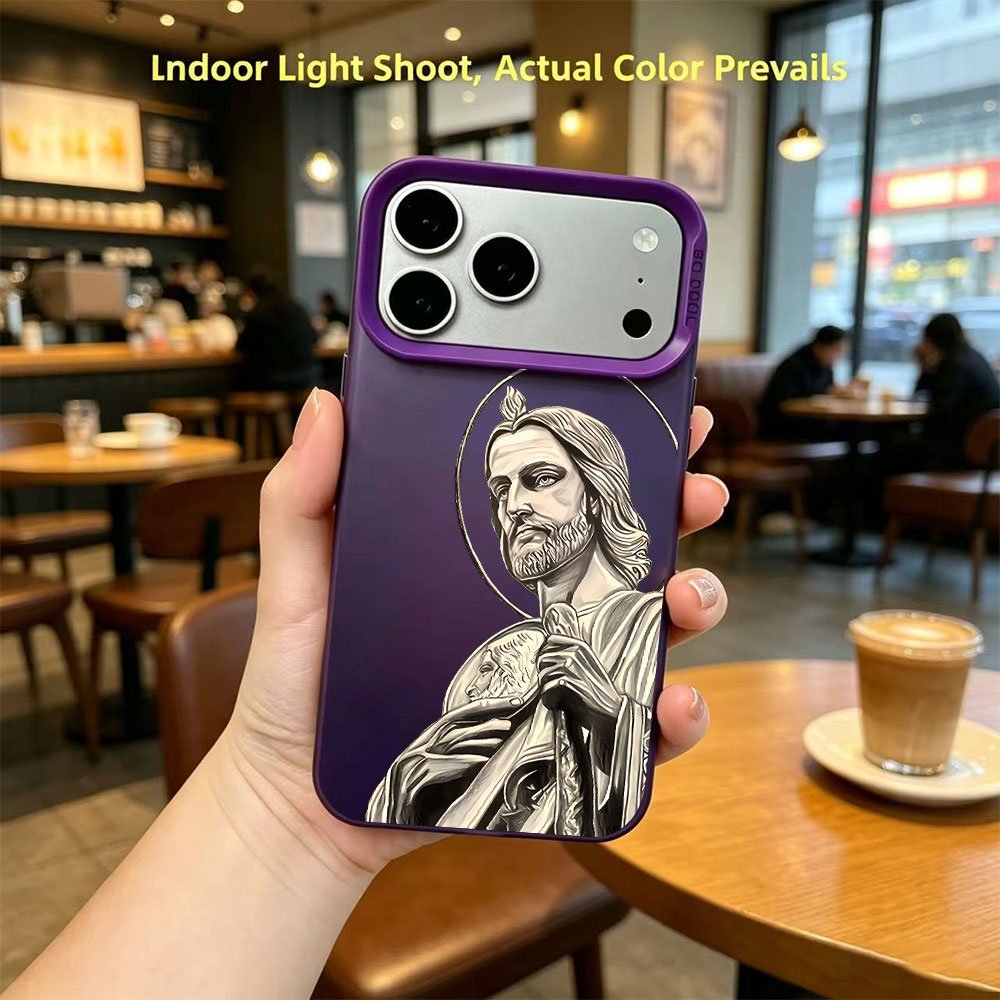 San Judas Tadeo Pattern Design – Phone Cases Iphone 16 Bewertung und Preis