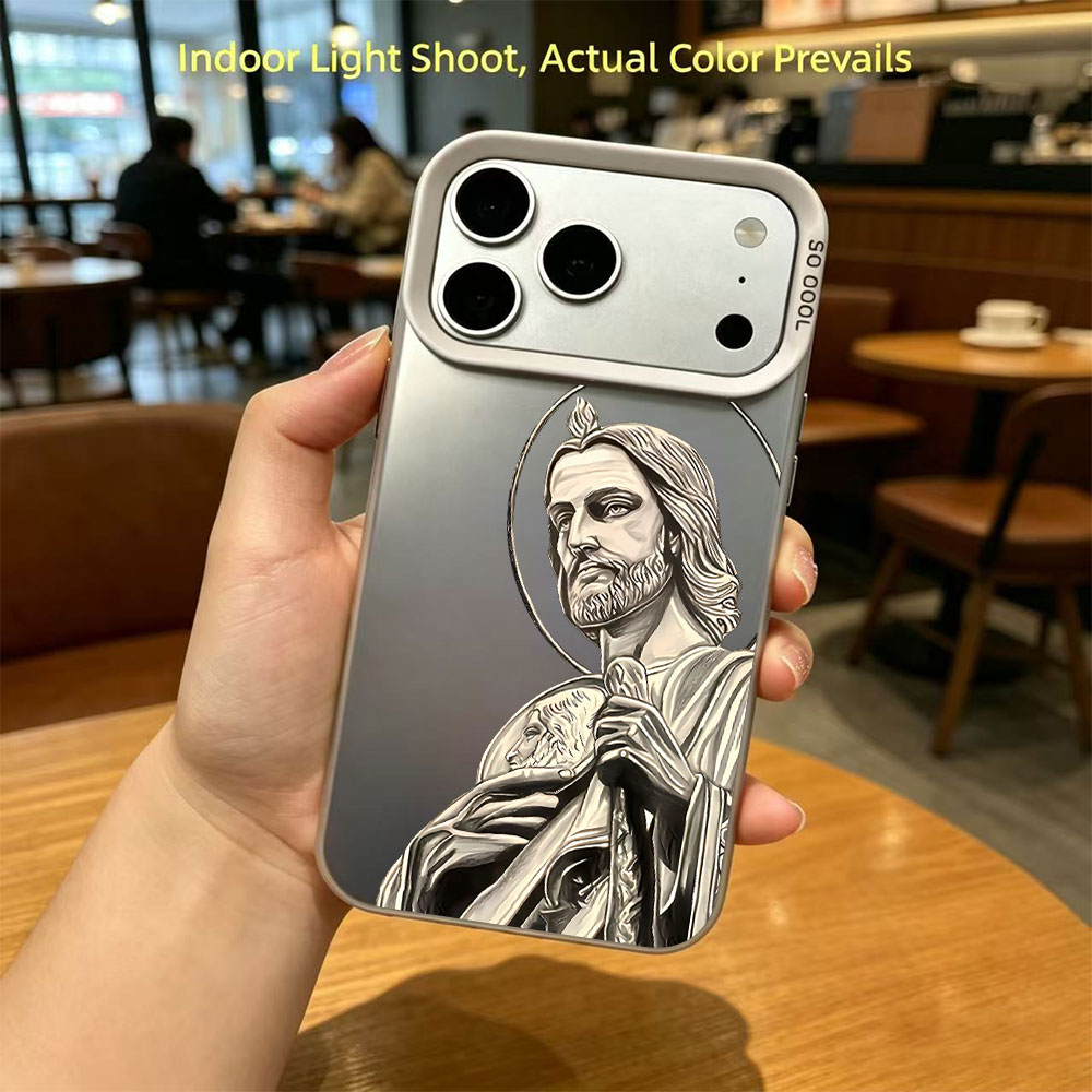 San Judas Tadeo Pattern Design – Phone Cases Iphone 16 Bewertung und Preis