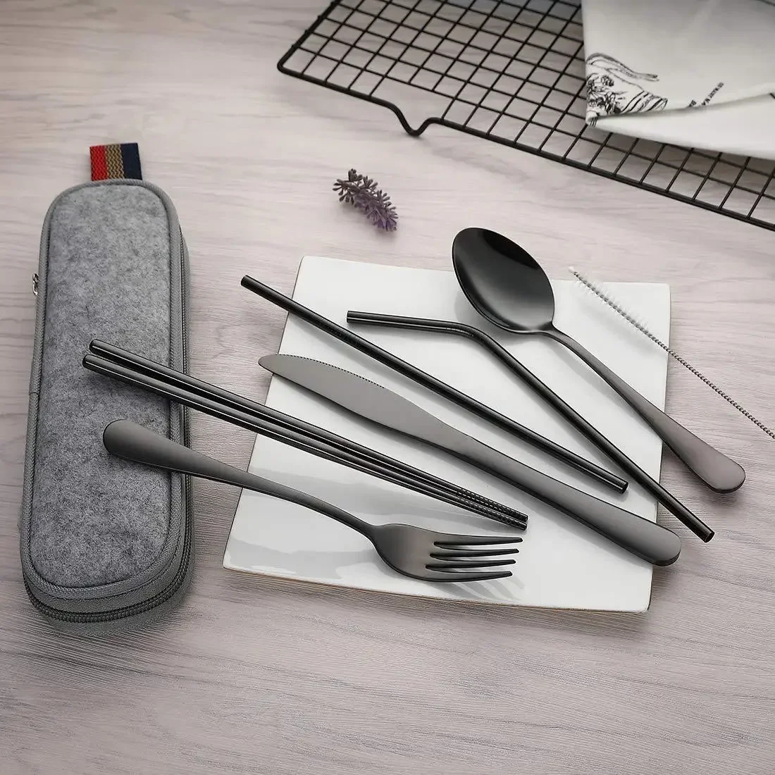 8Pcs/set Tableware Reusable Tr – Phone Cases The Dairy Bewertung und Preis