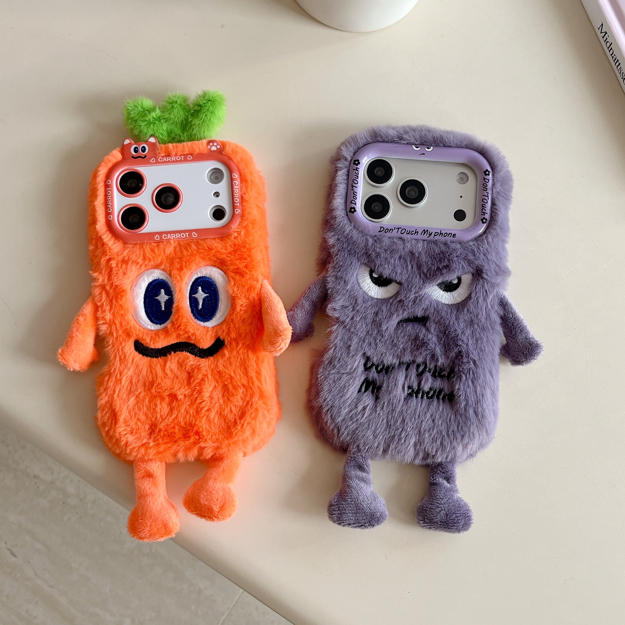 Cute Plush Phone Case with Qui – Phone Cases Iphone 17 Bewertung und Preis