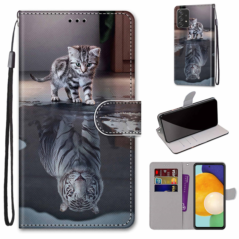 Tiger Animal Painted Wallet Ph – Buy Phone Cases Bewertung und Preis