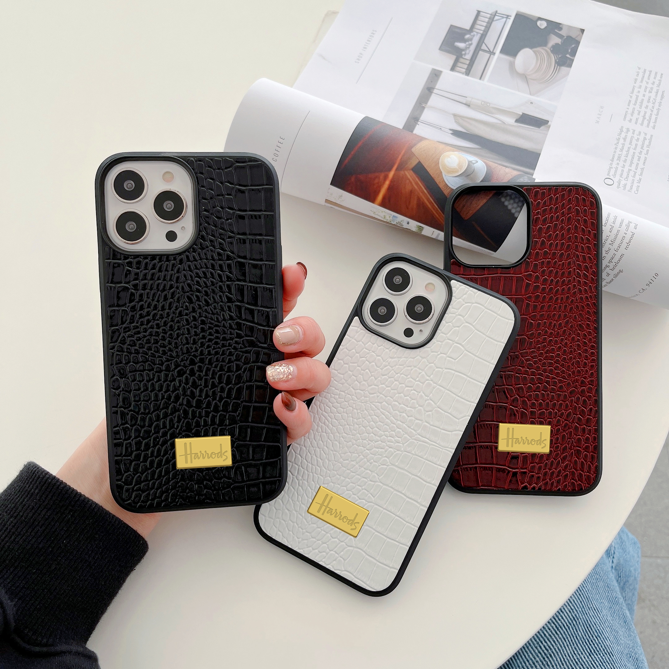 Luxury business animal PU leat – Phone Cases Dior Bewertung und Preis