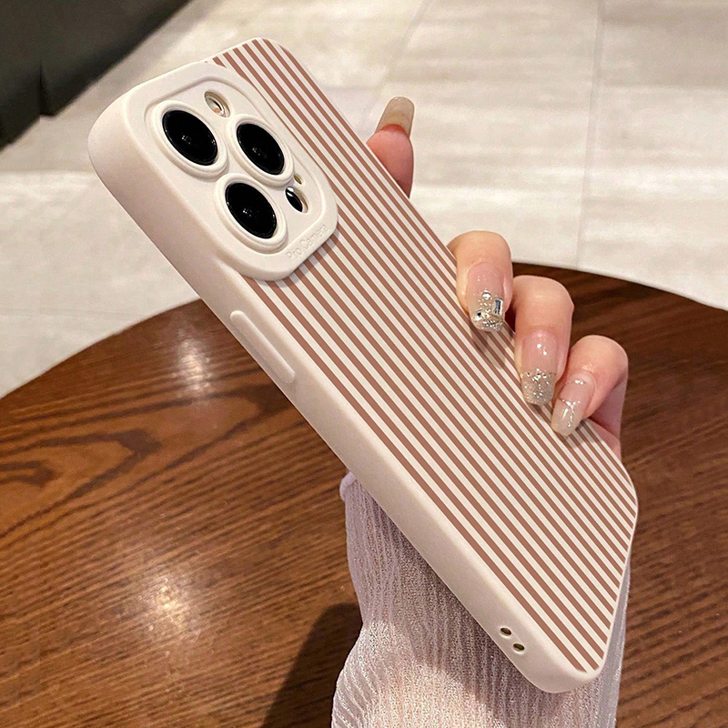 Pink Striped Painted Anti-Drop – Phone Cases Iphone 16 Bewertung und Preis